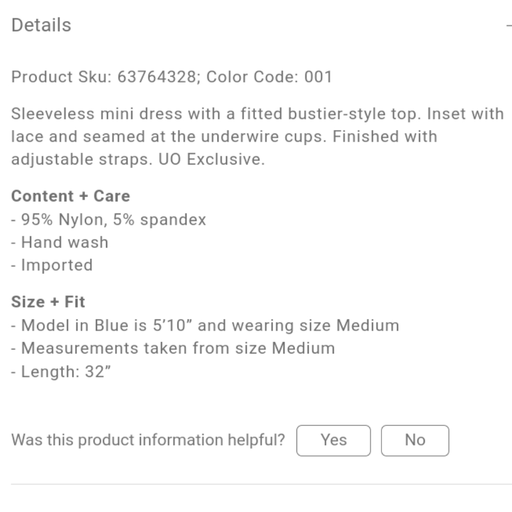 urban outfitters Brenna Bustier Mini Dress - Picture 5 of 14